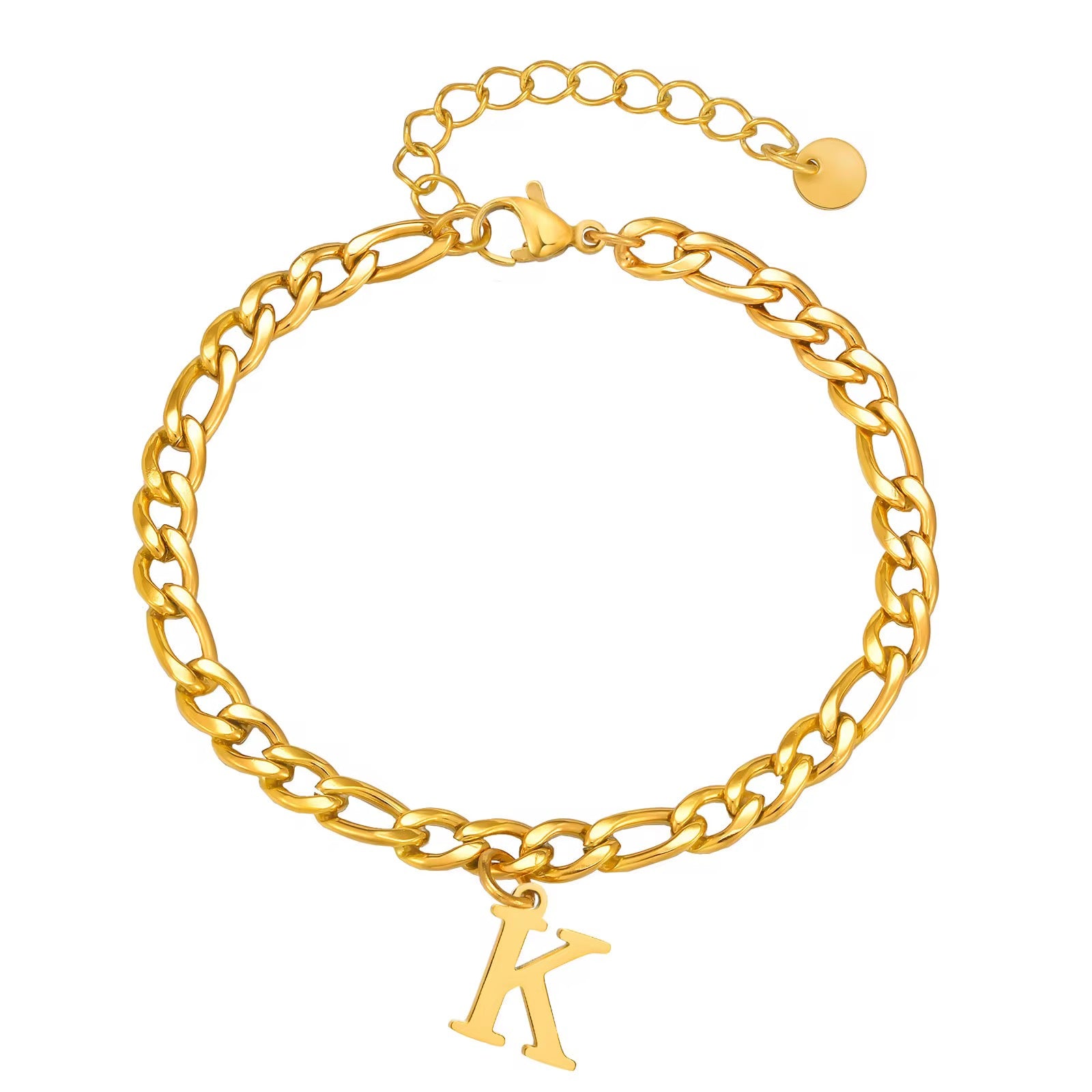 Unsere Initialen – Cuban Partnerarmbänder