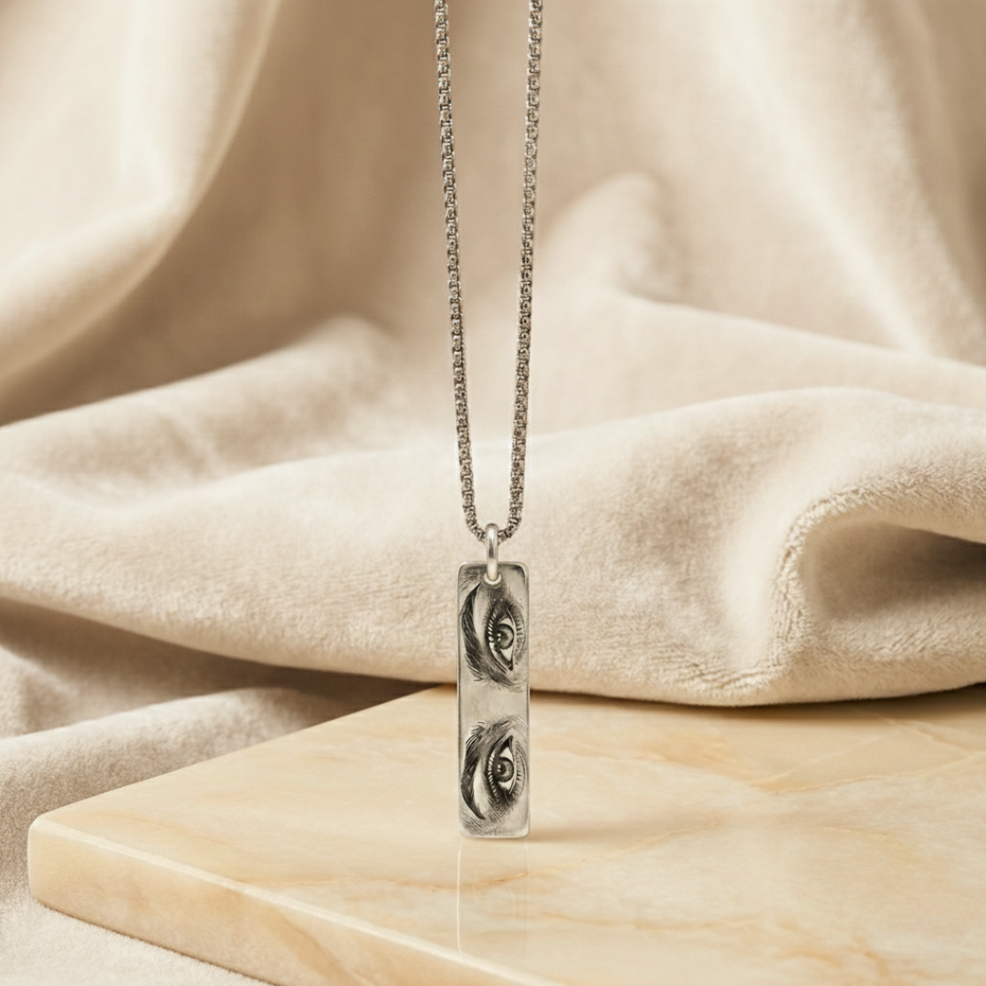 Love Eye - Halskette mit Gravur