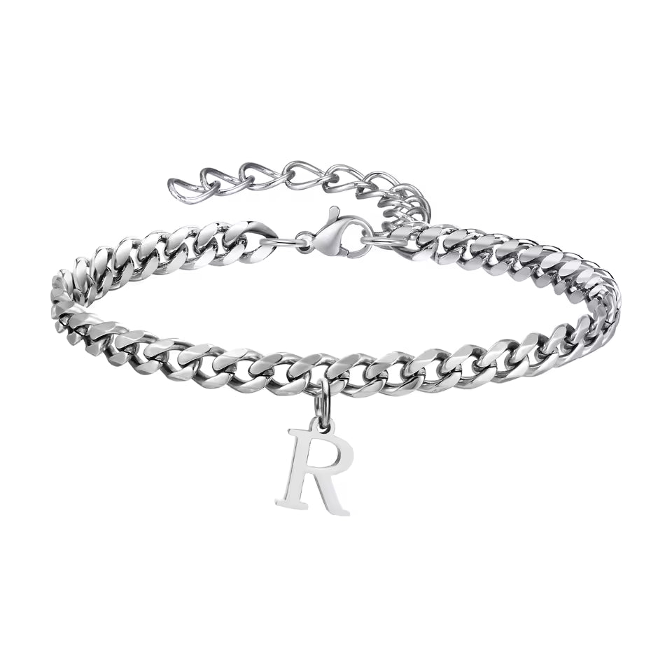 Unsere Initialen – Cuban Partnerarmbänder