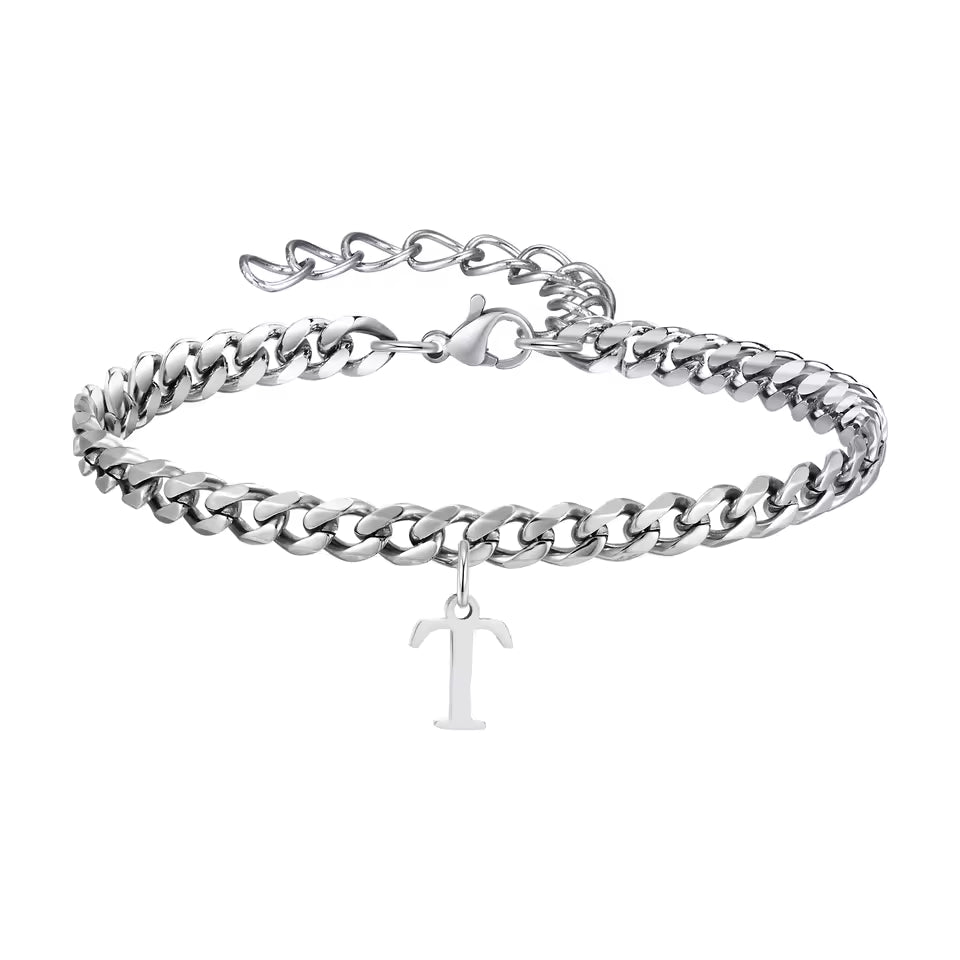 Unsere Initialen – Cuban Partnerarmbänder