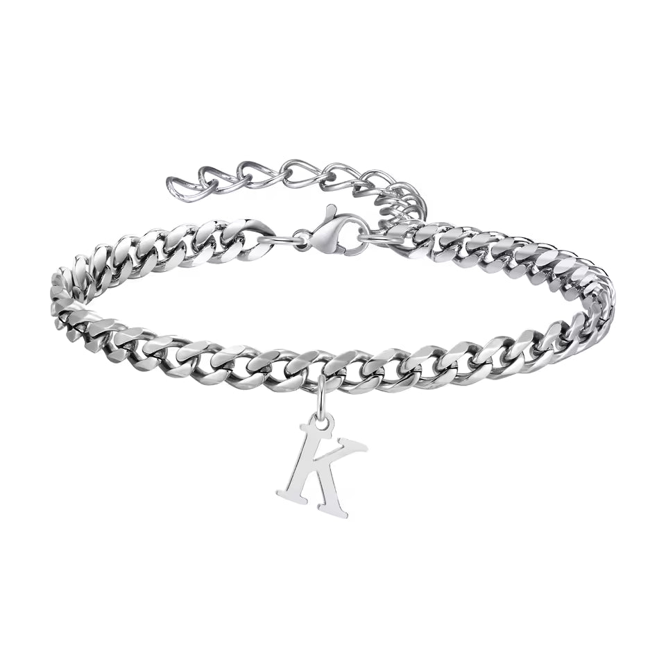 Unsere Initialen – Cuban Partnerarmbänder