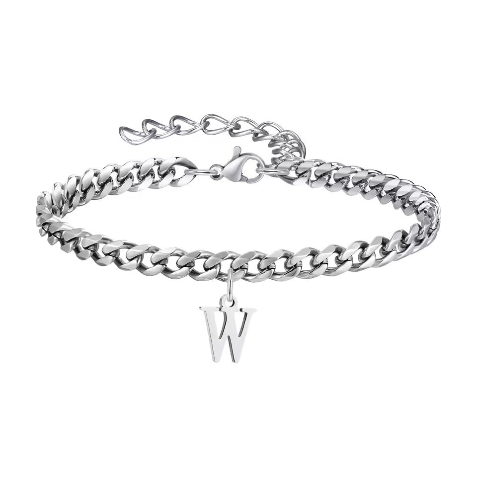 Unsere Initialen – Cuban Partnerarmbänder