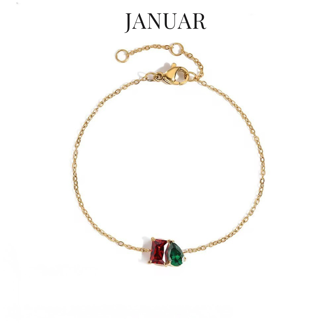 Birthia - Armband mit Geburtssteine