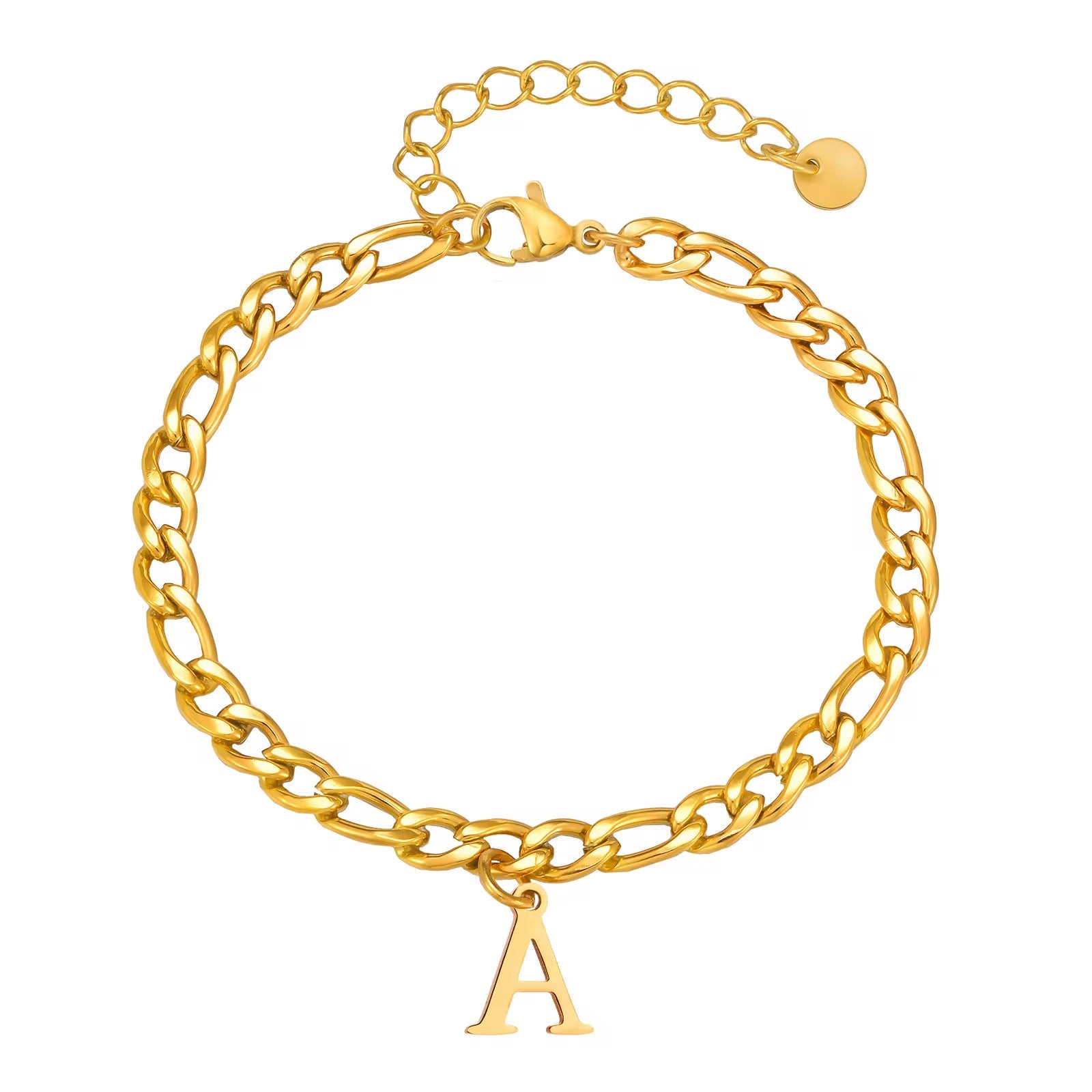 Unsere Initialen – Cuban Partnerarmbänder