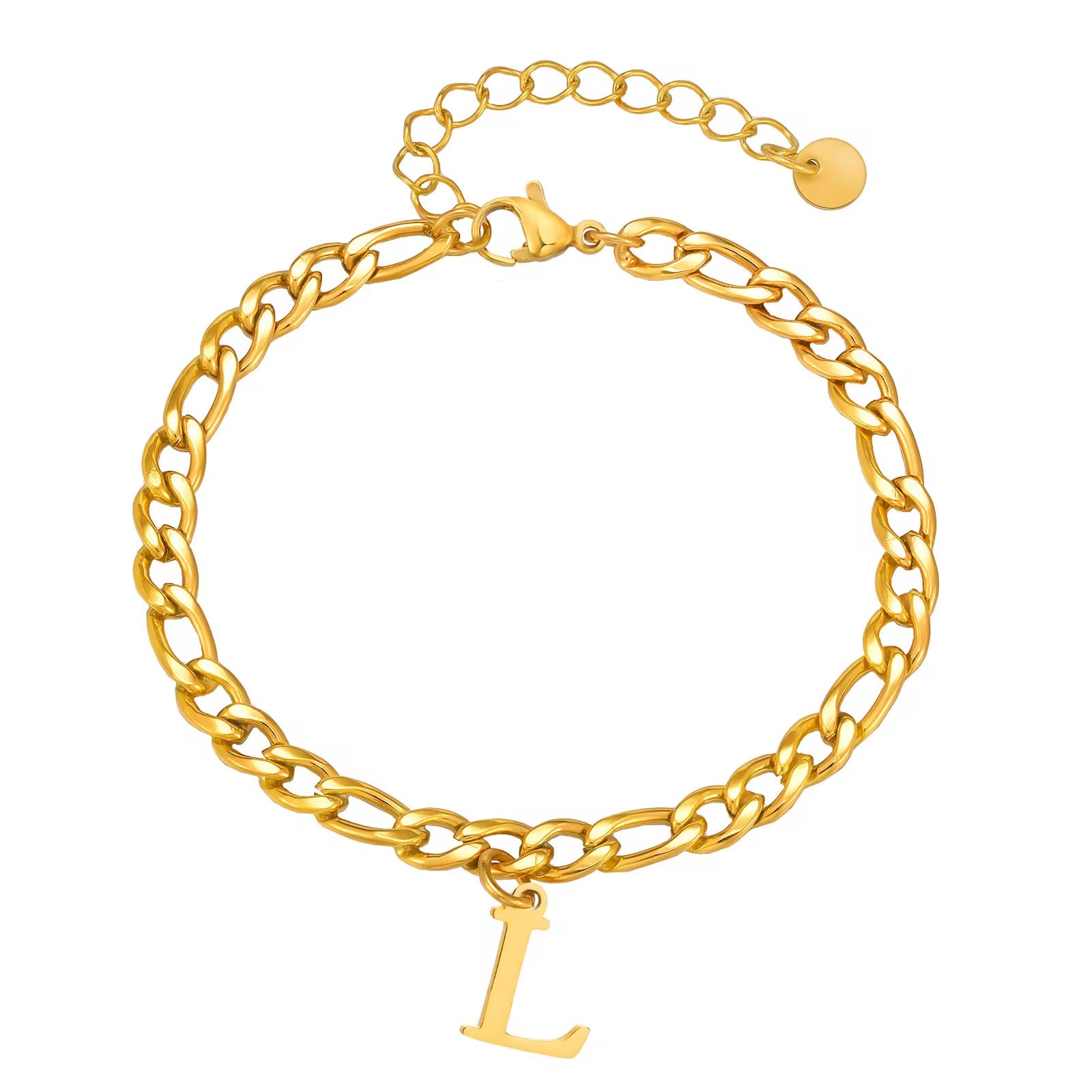 Unsere Initialen – Cuban Partnerarmbänder