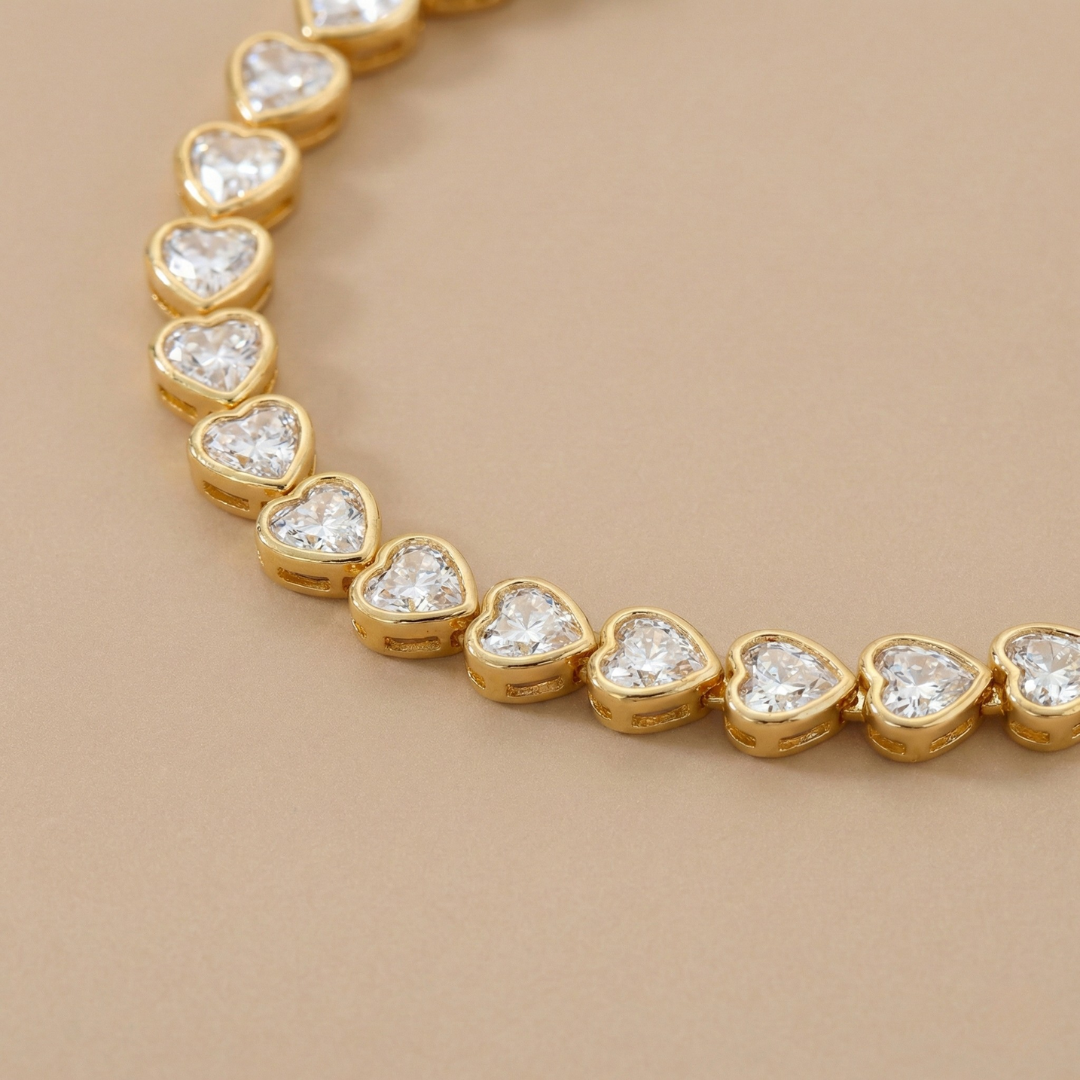 Amore - Armband mit Herzen