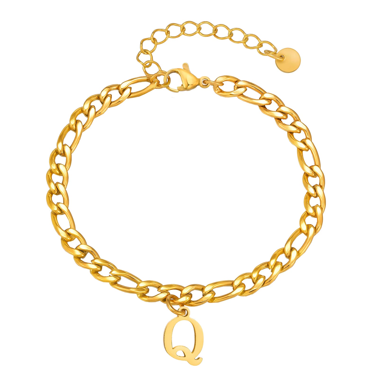 Unsere Initialen – Cuban Partnerarmbänder