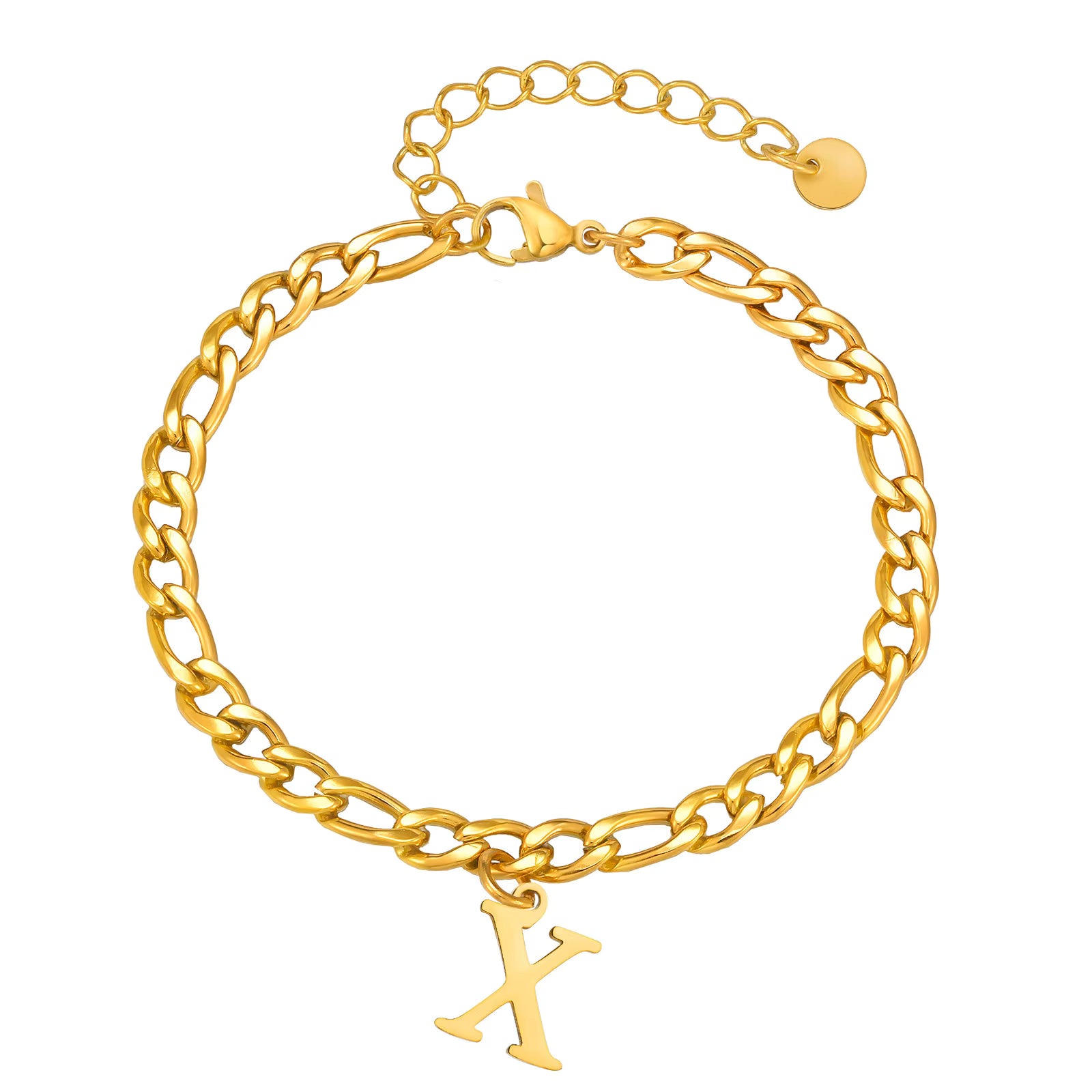 Unsere Initialen – Cuban Partnerarmbänder