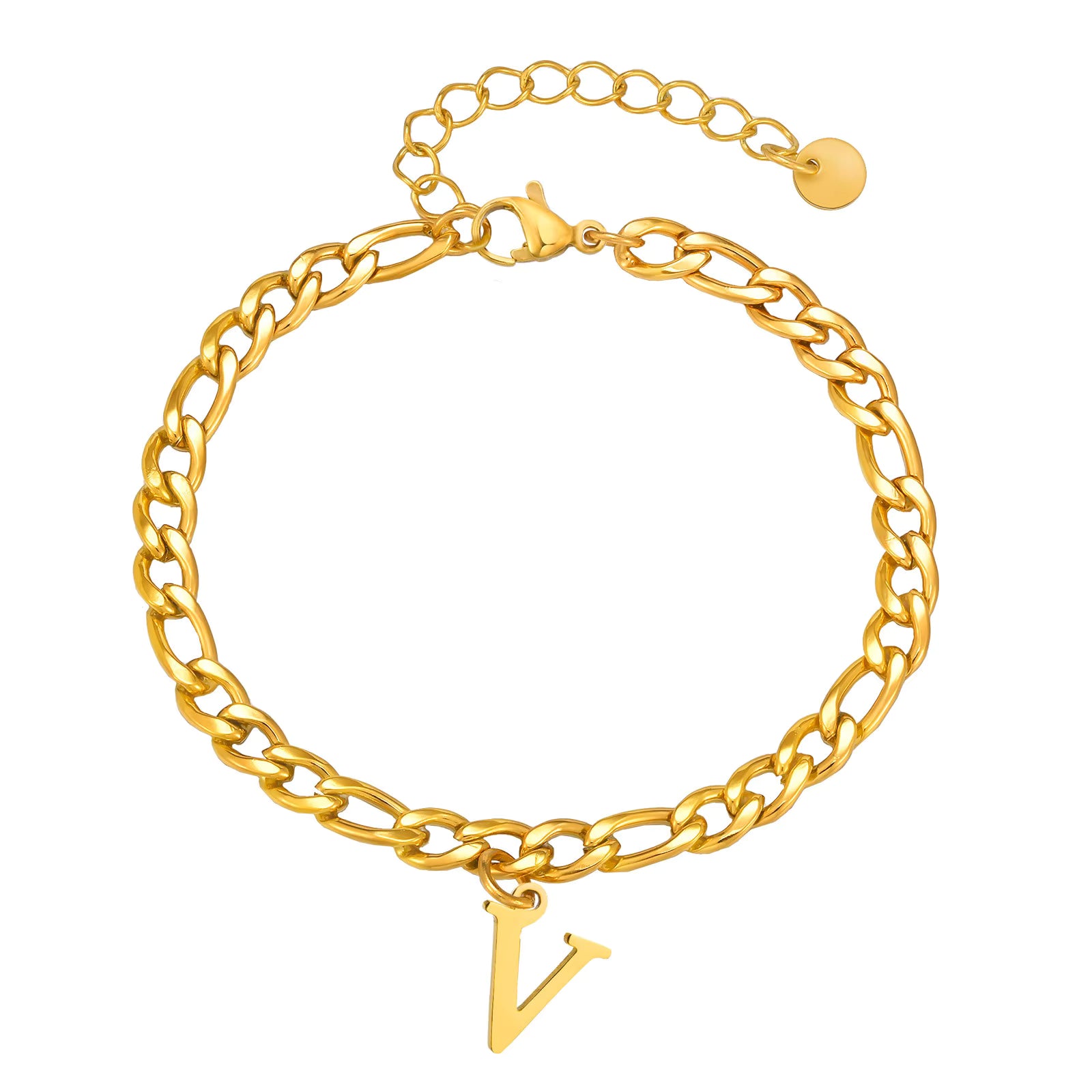 Unsere Initialen – Cuban Partnerarmbänder