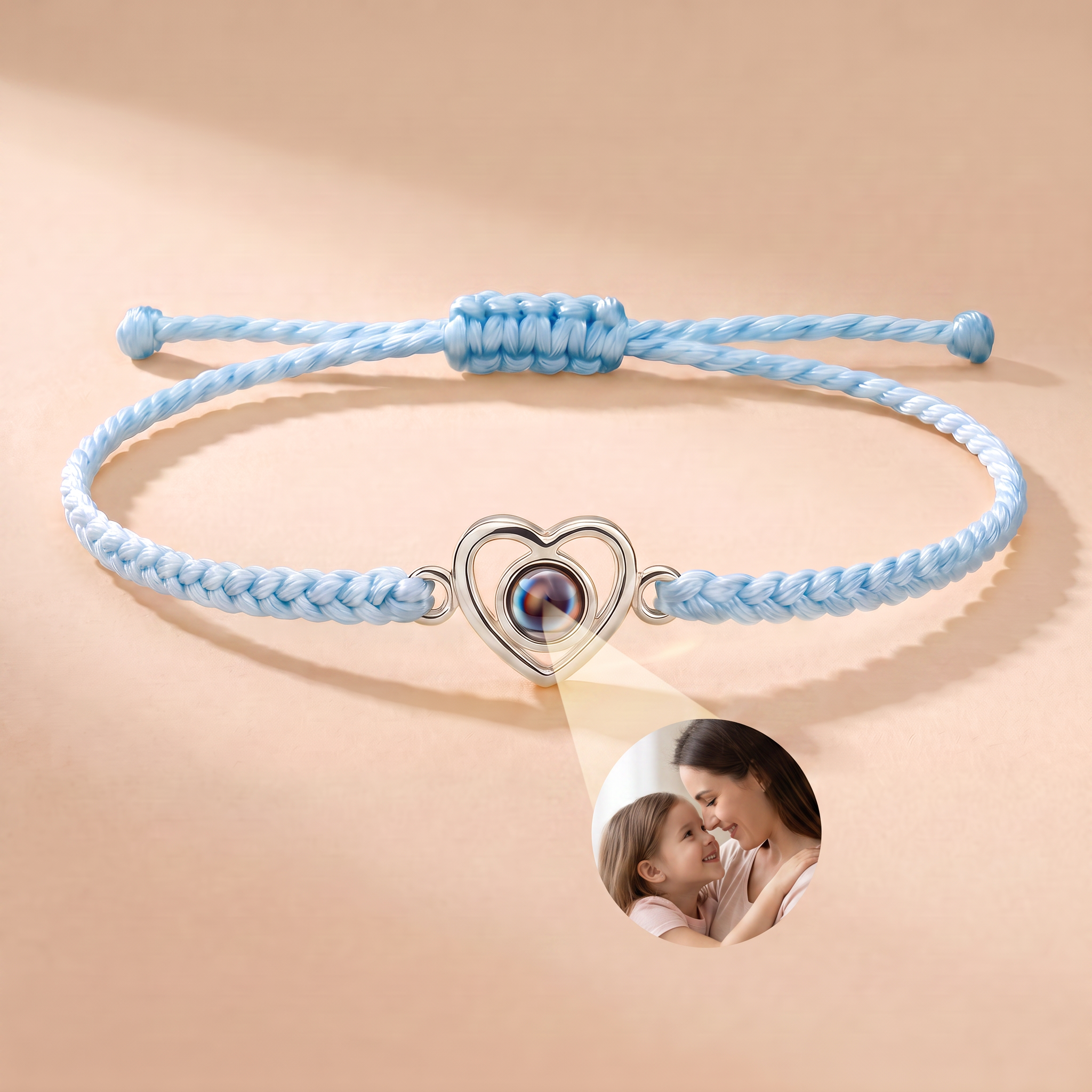 Armband mit eigenem Foto & Herz