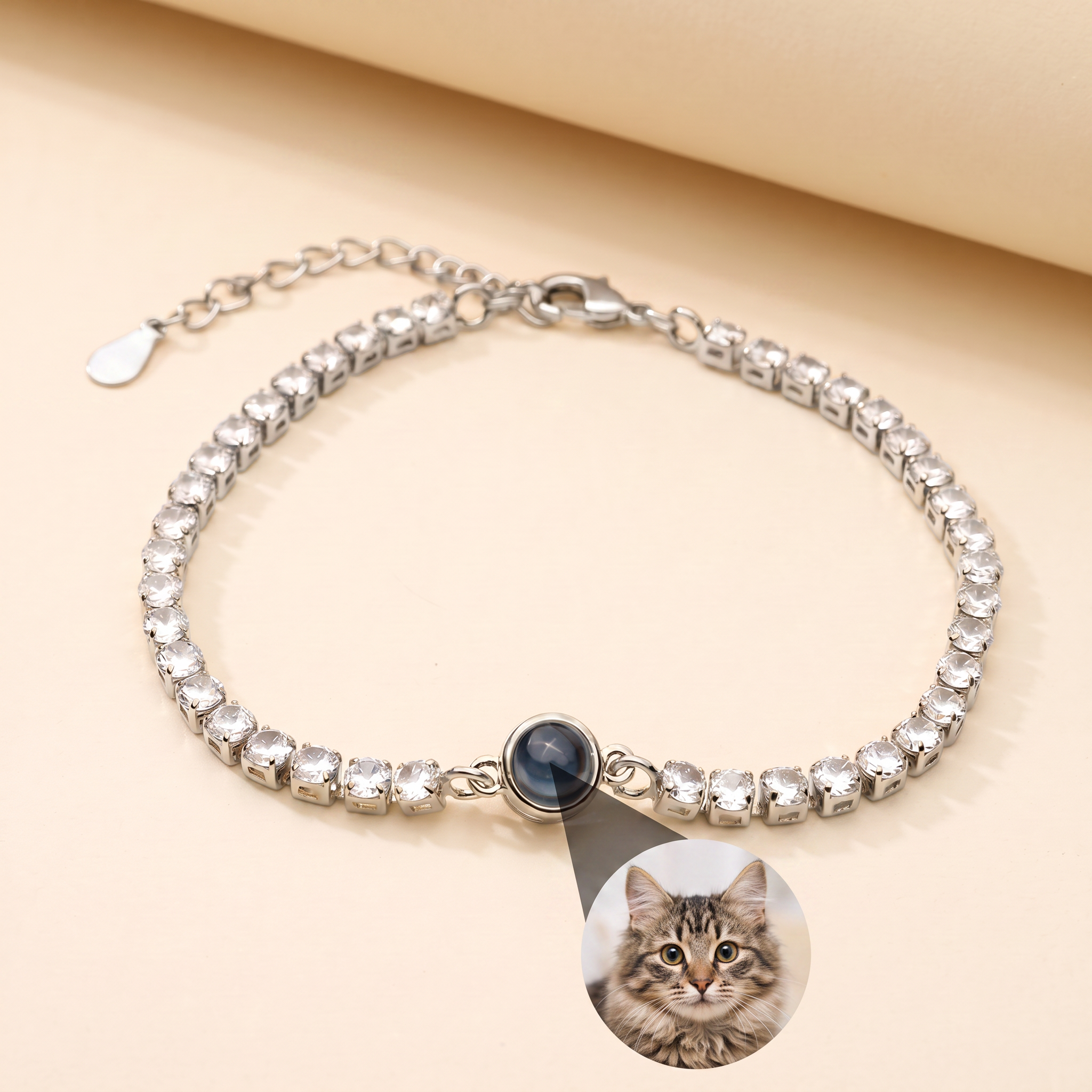 Tennisarmband mit eigenem Foto