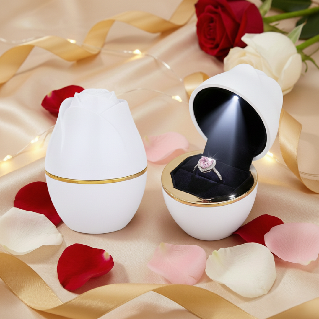 Rosélia – Öffnende Ringbox