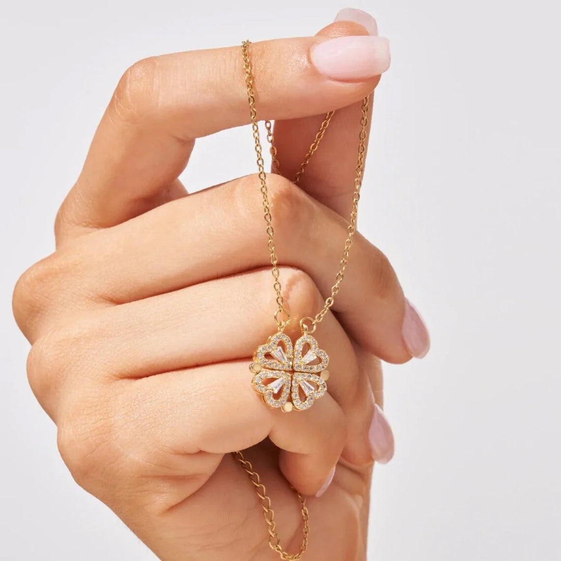 Étoile d’Amour - Zirkonia Herzkette