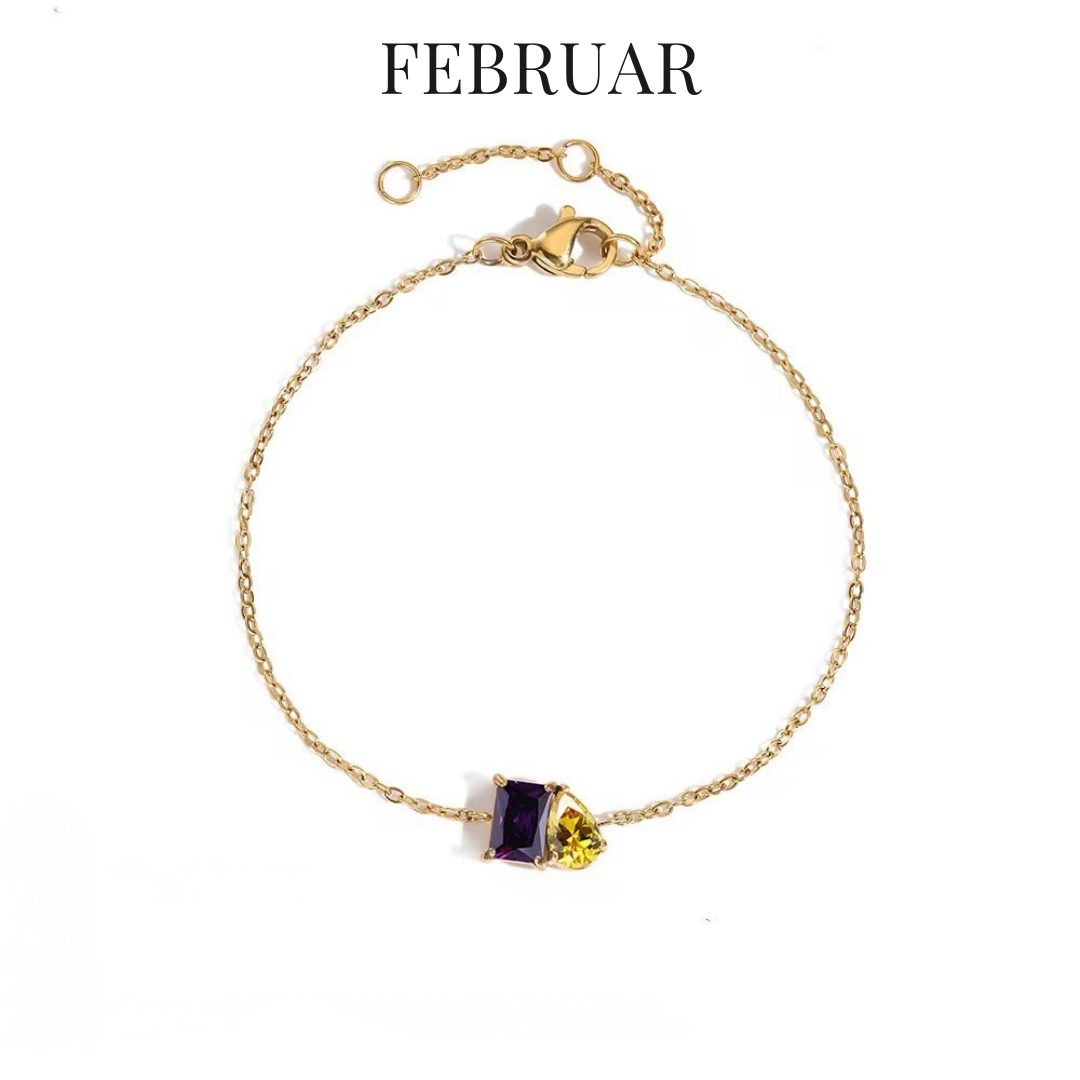 Birthia - Armband mit Geburtssteine