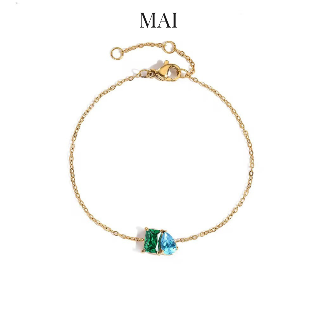 Birthia - Armband mit Geburtssteine