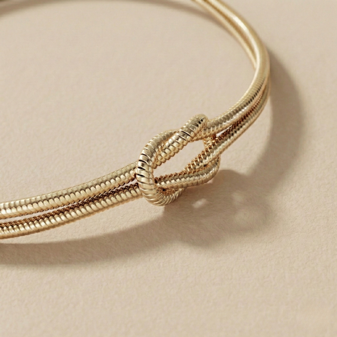 Ewiger Liebesknoten – Partnerarmbänder