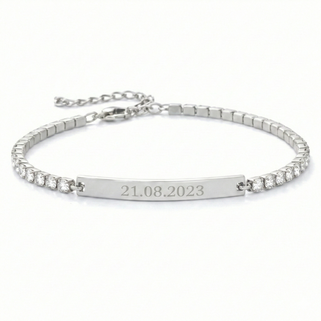 Twin -  Freundschaftsarmbänder mit Gravur