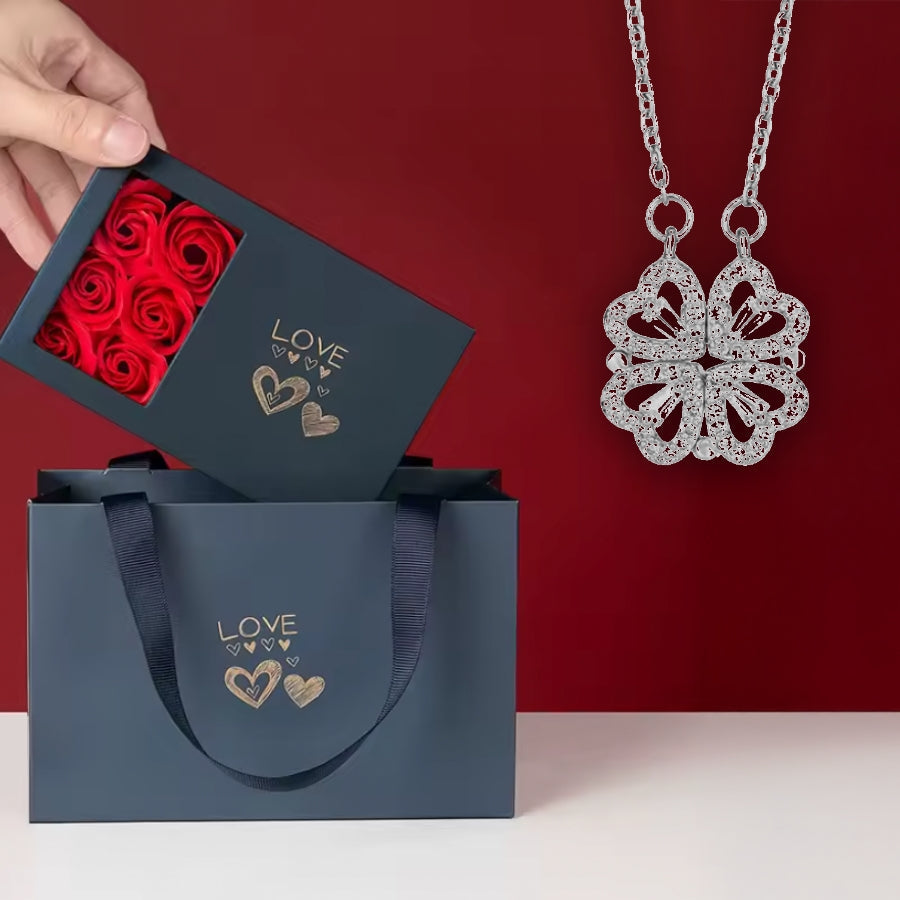 Étoile d’Amour - Zirkonia Herzkette