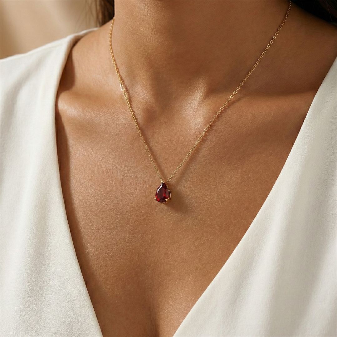 Elovia - Halskette mit Geburtsstein