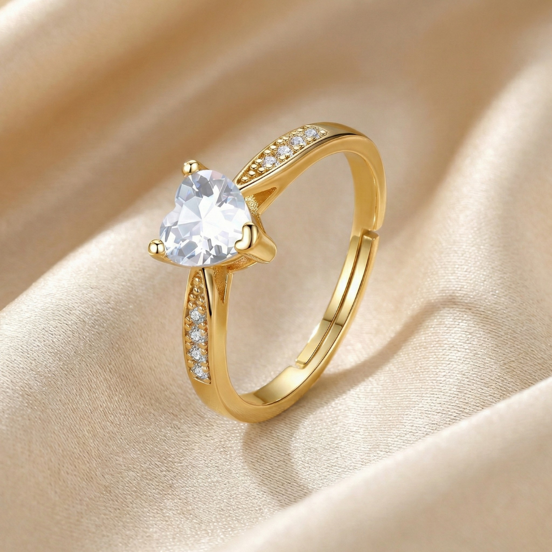 Lovena - Herz Ring 925 Silber