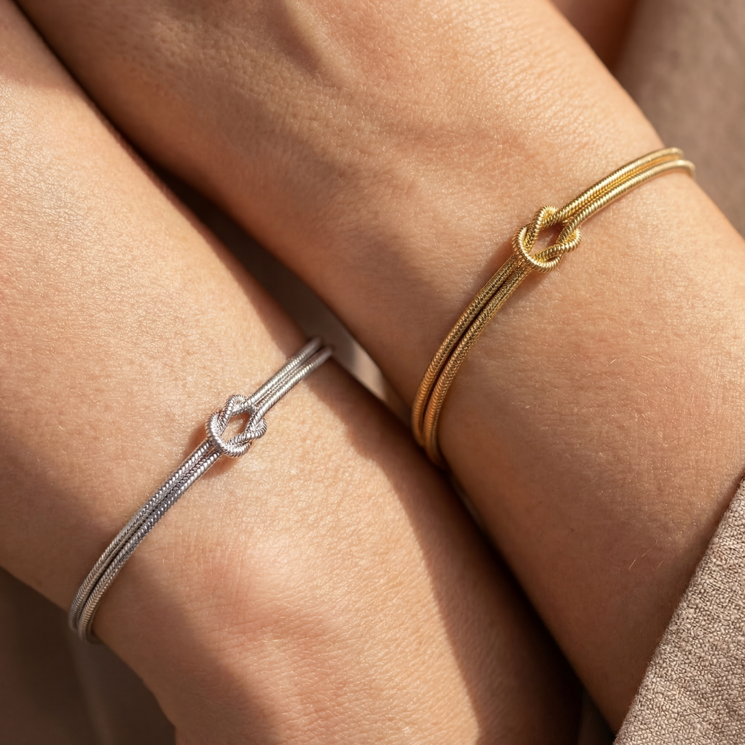 Ewiger Liebesknoten – Partnerarmbänder