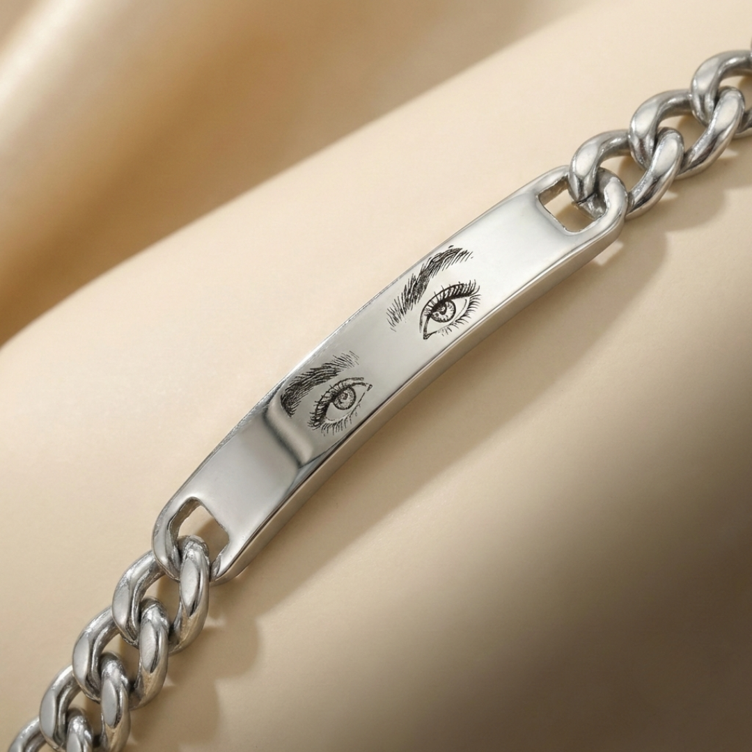 Love Eye - Armband mit Augengravur
