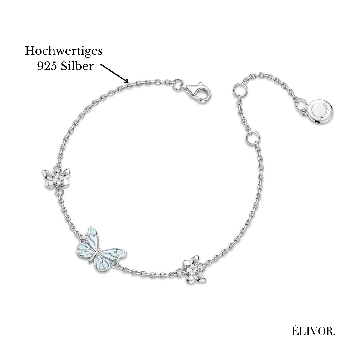 Papillon Lumière Armkette 925 Silber