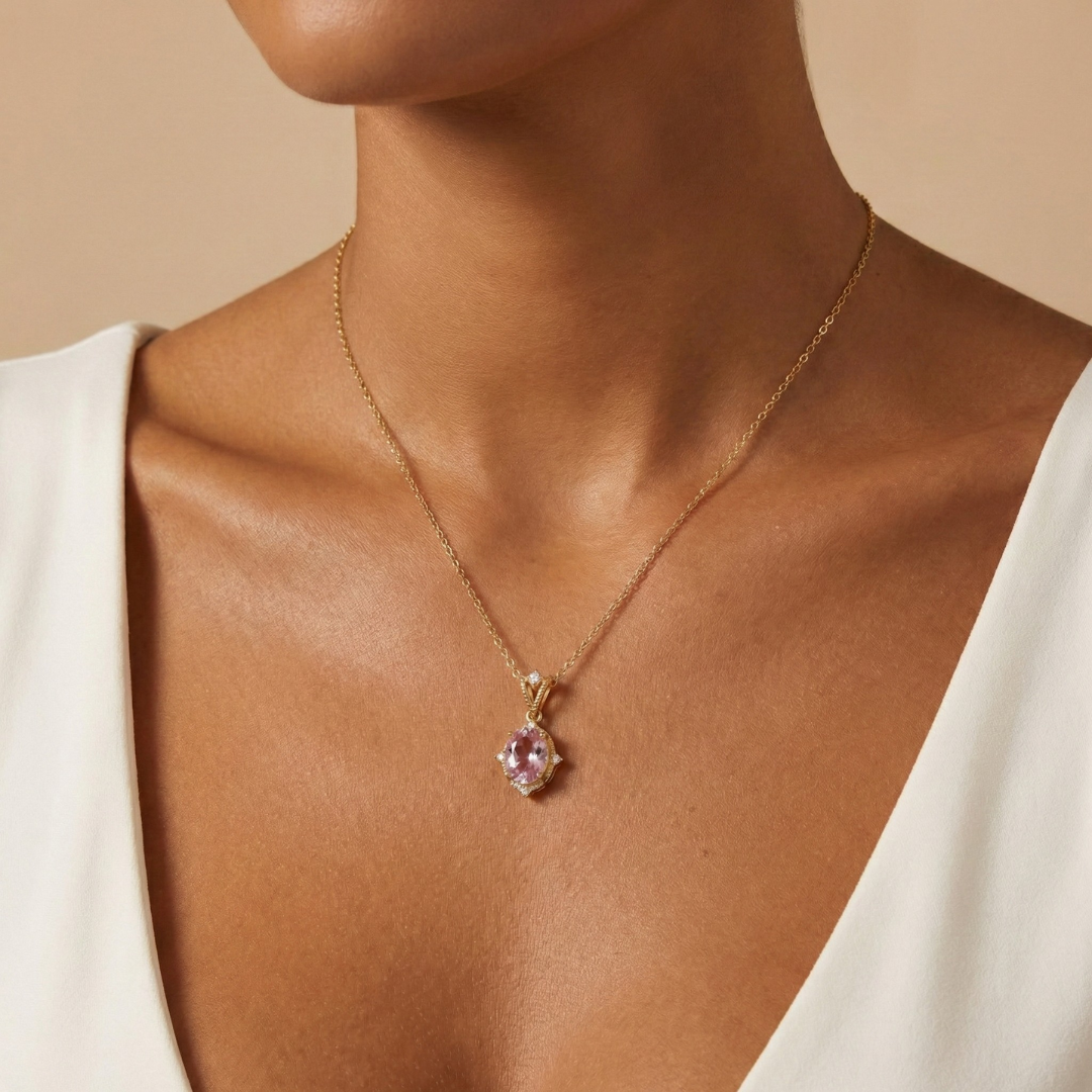 Valora - Halskette mit Kristall