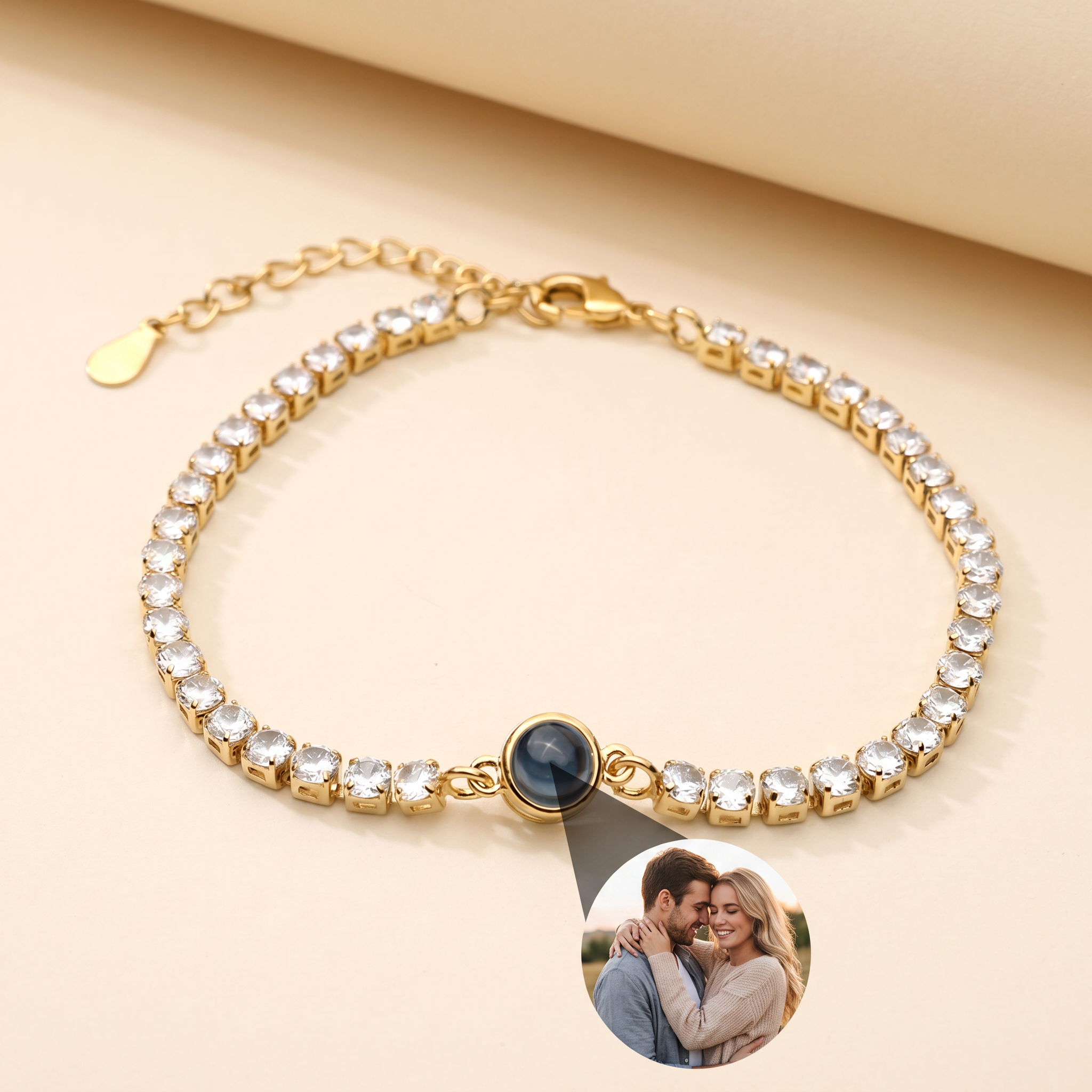Tennisarmband mit eigenem Foto