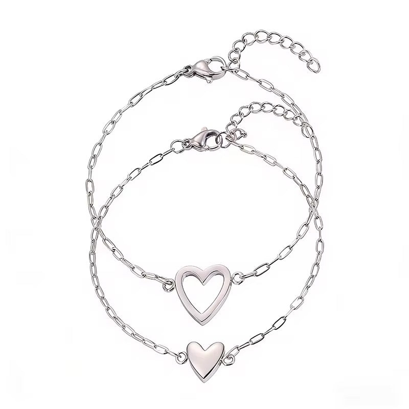 ZweiHerzen- Mutter Tochter Armbänder