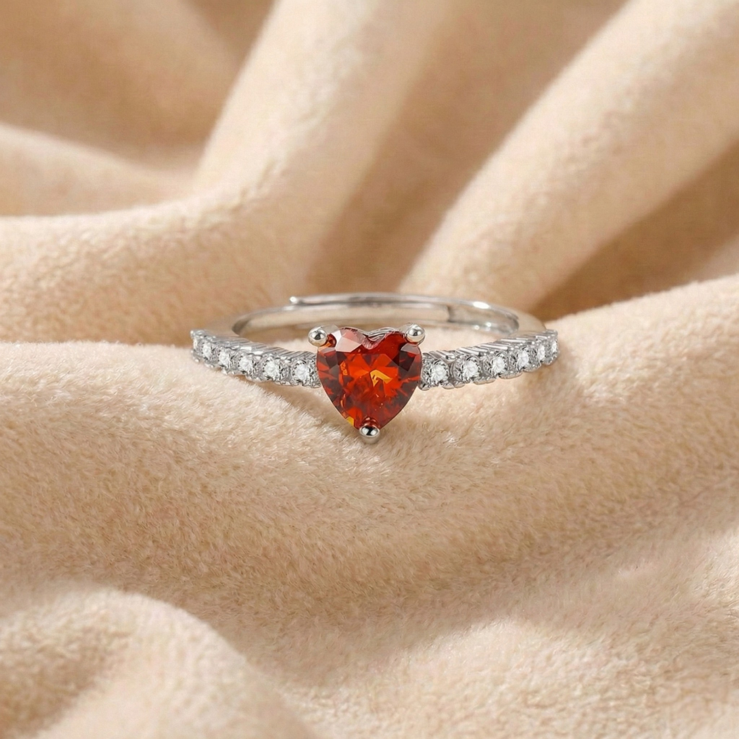 Forever Mine - Ring mit Herz