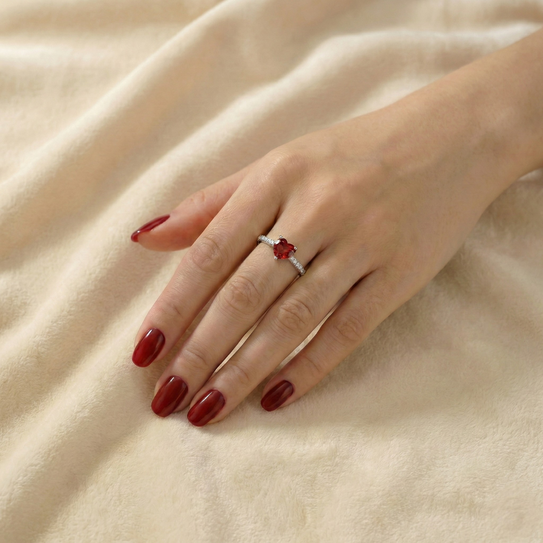 Forever Mine - Ring mit Herz