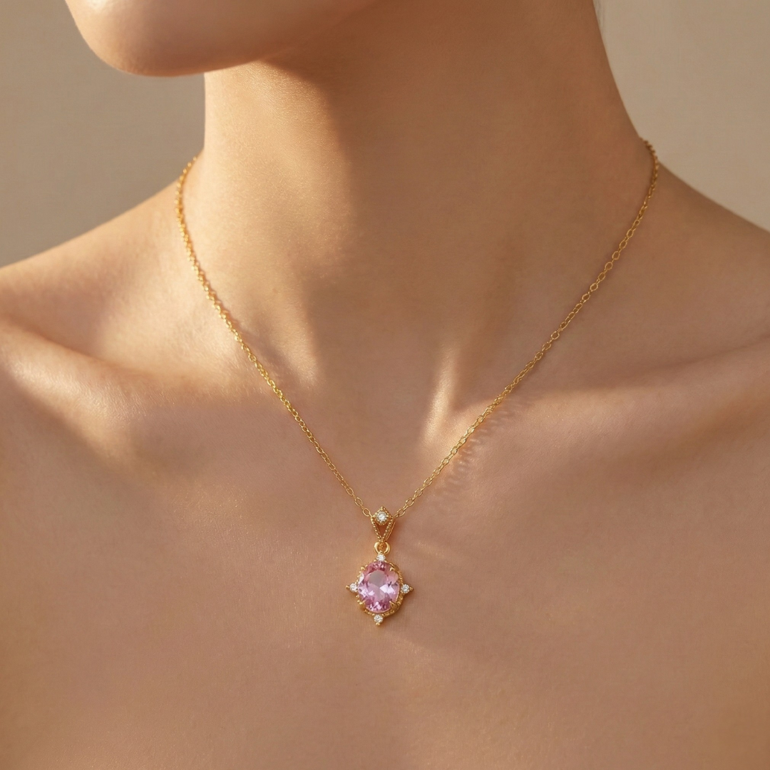 Valora - Halskette mit Kristall