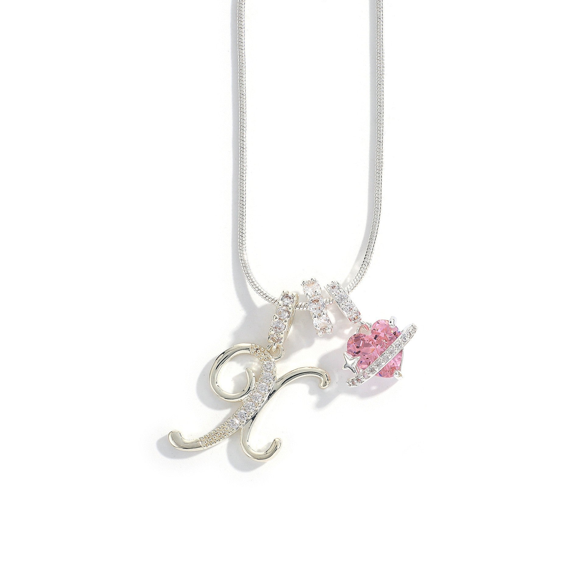 Initial D'Amour - Halskette mit Initial