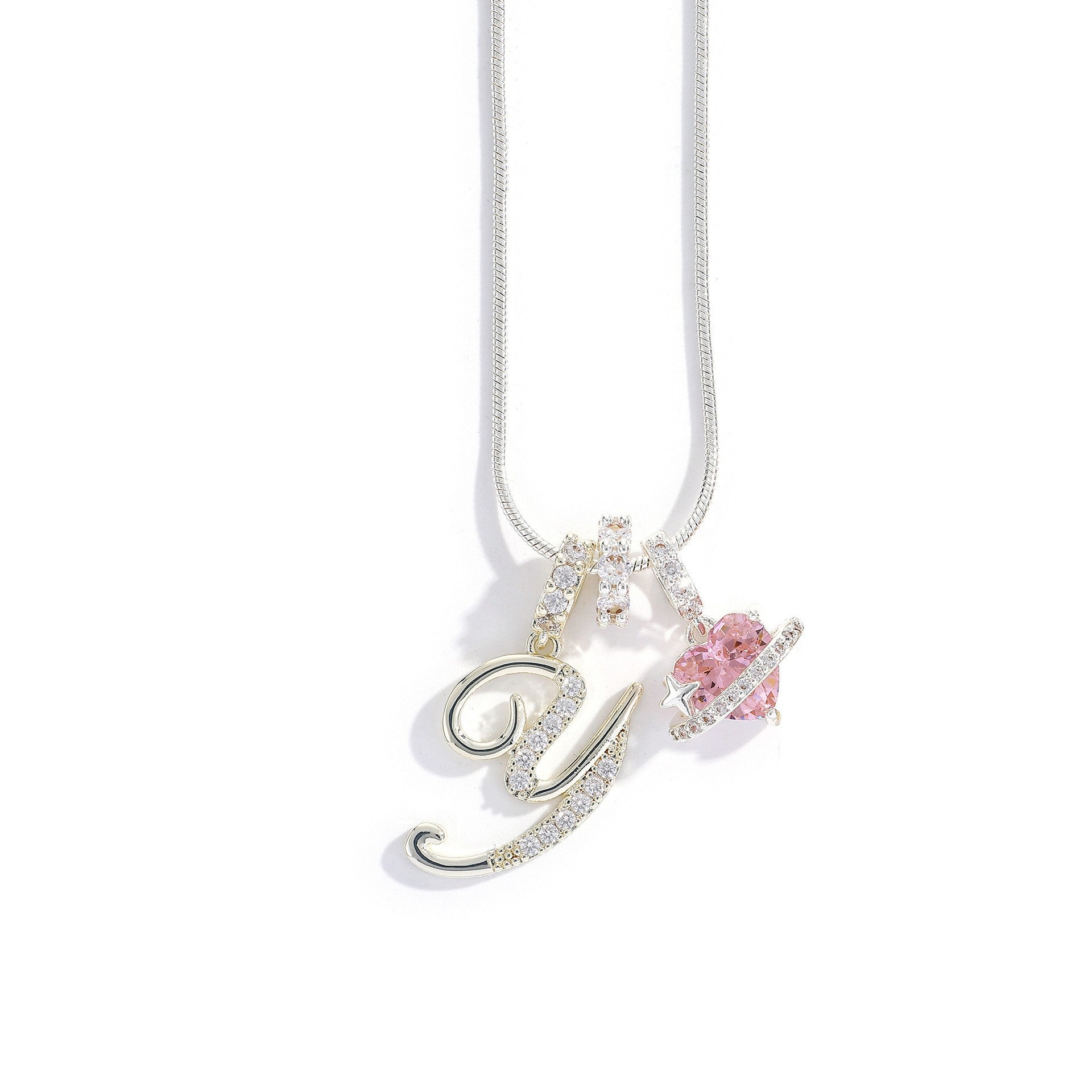 Initial D'Amour - Halskette mit Initial