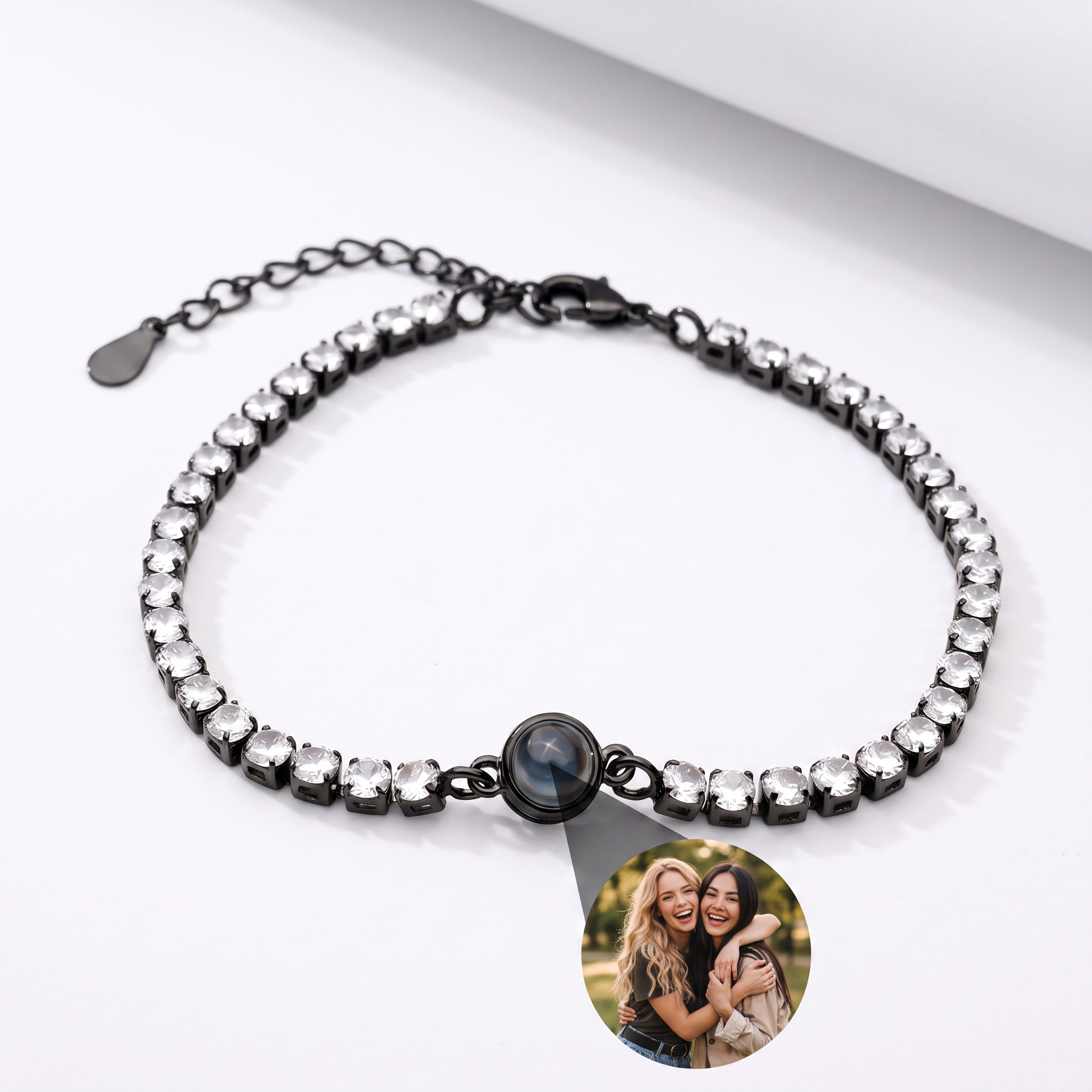 Tennisarmband mit eigenem Foto